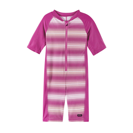 Reima Kids' Vesihiisi UV Swim Suit (Pink Stripe)