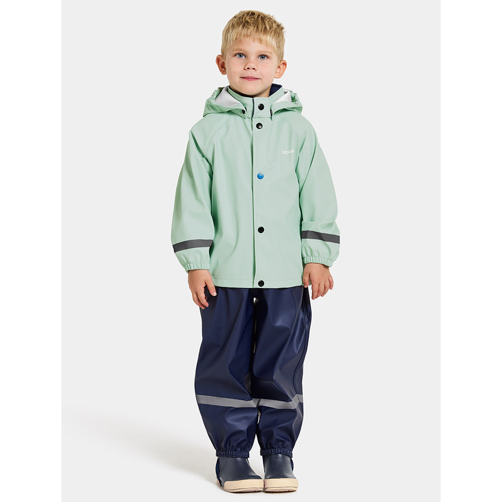 Didriksons Kids Waterproof Slaskeman Sets (Pale Mint)