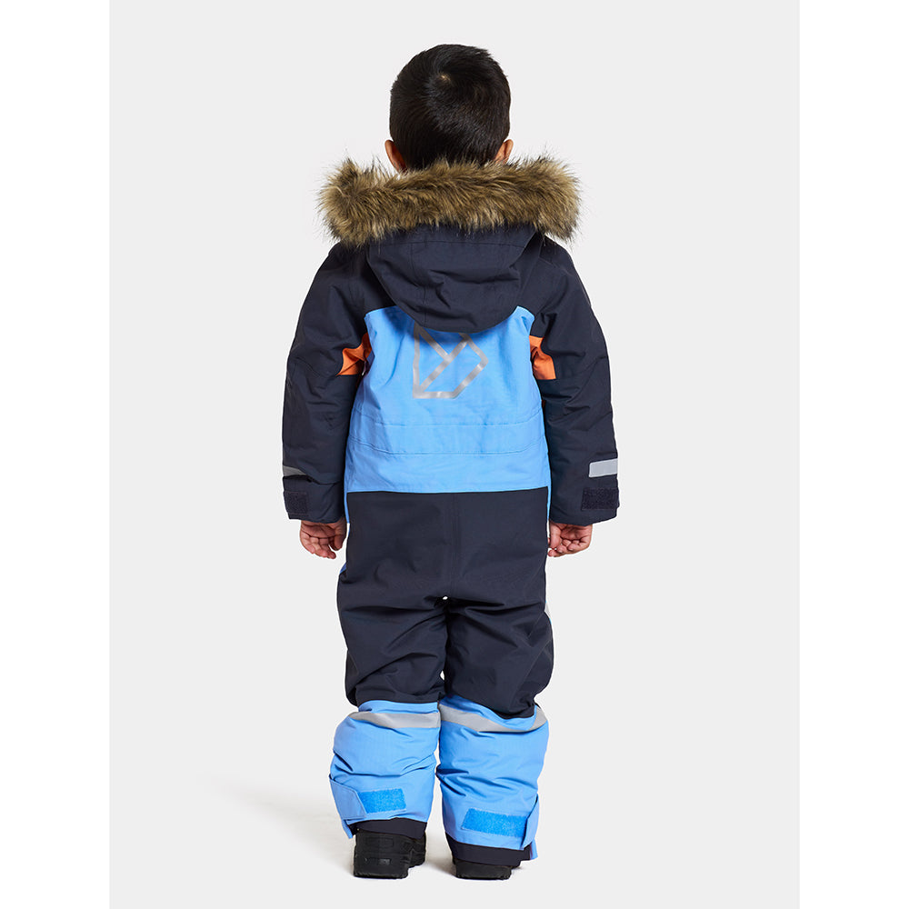 Didriksons Bjarven Kids Ski Coverall (Play Blue)