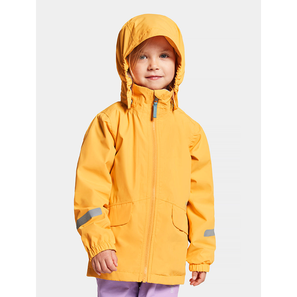 Didriksons Norma Kids Waterproof Jacket (Honeysuckle)