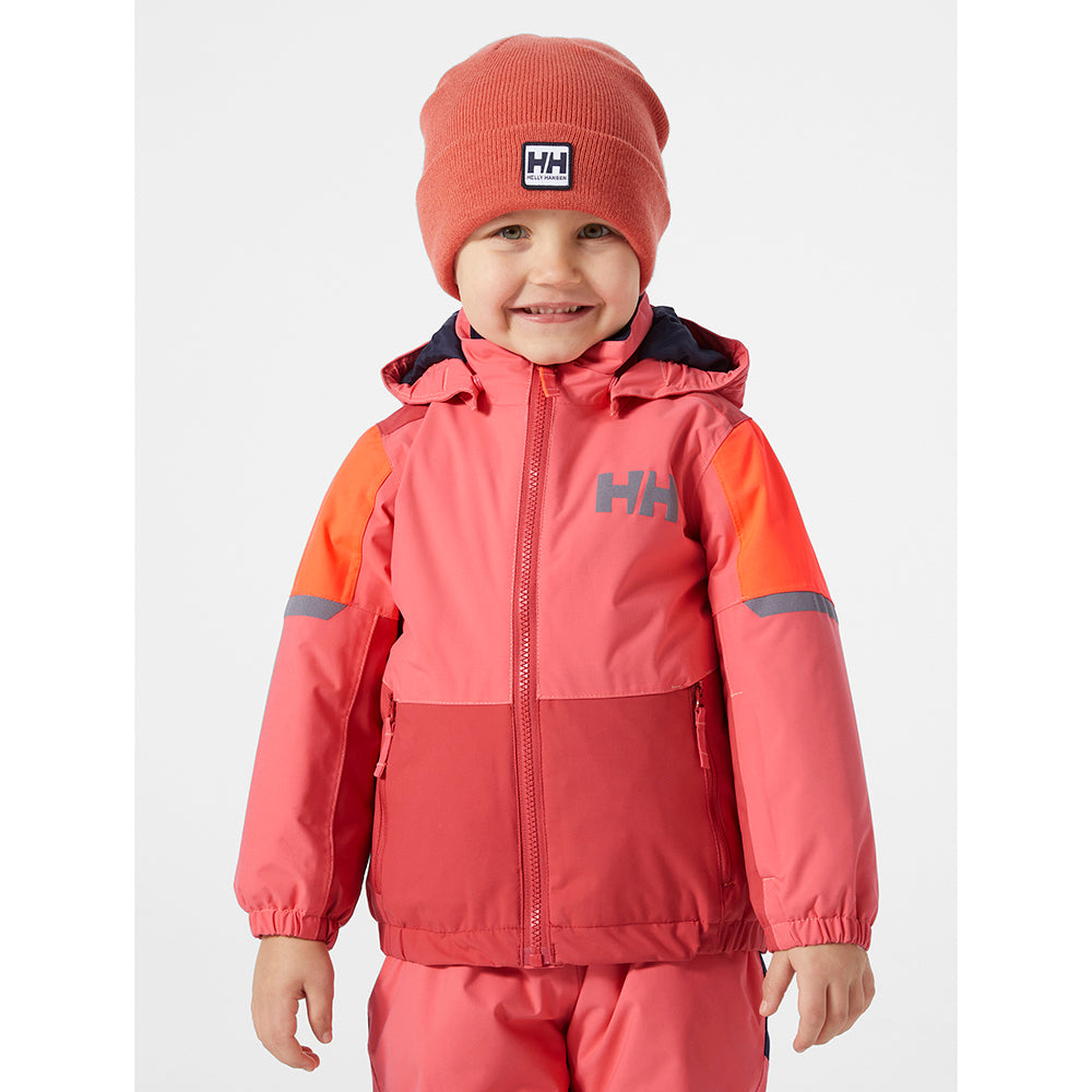 Helly Hansen Kids Rider Ski Jacket (Poppy)