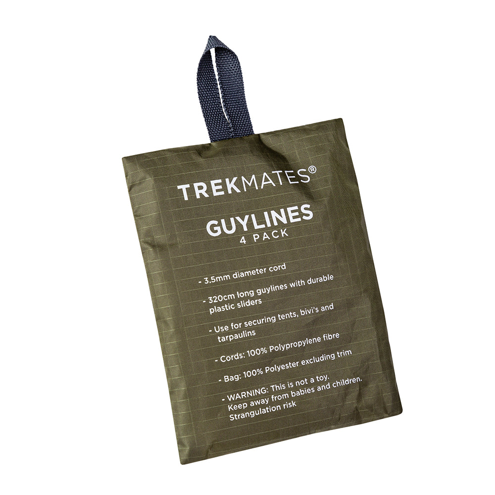 Spare guylines from Trekmates, 4 lines 320cm long