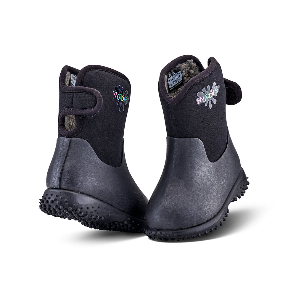 Grubs Muddies Baby Puddle Boots (Black)