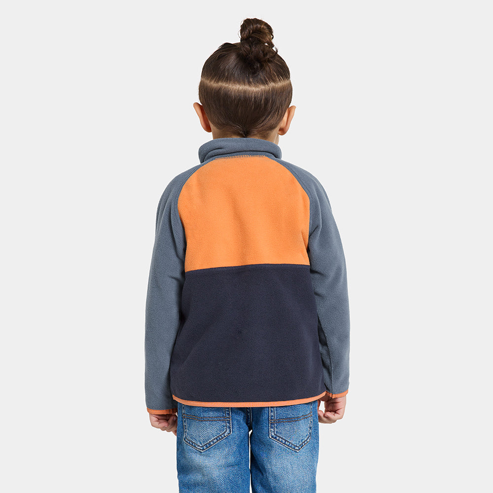 Didriksons Kids Monte Half Button (Cantaloupe)
