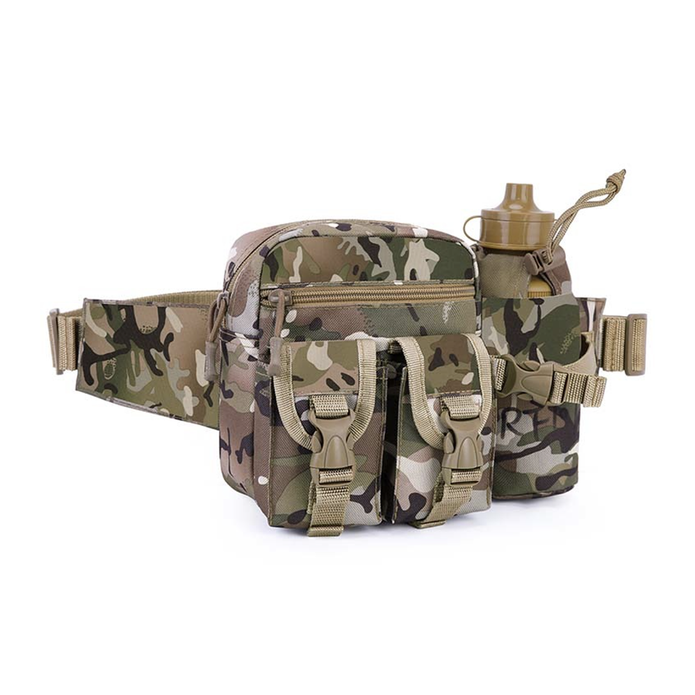 Kids Pioneer Camo Waist Bag and Bottle