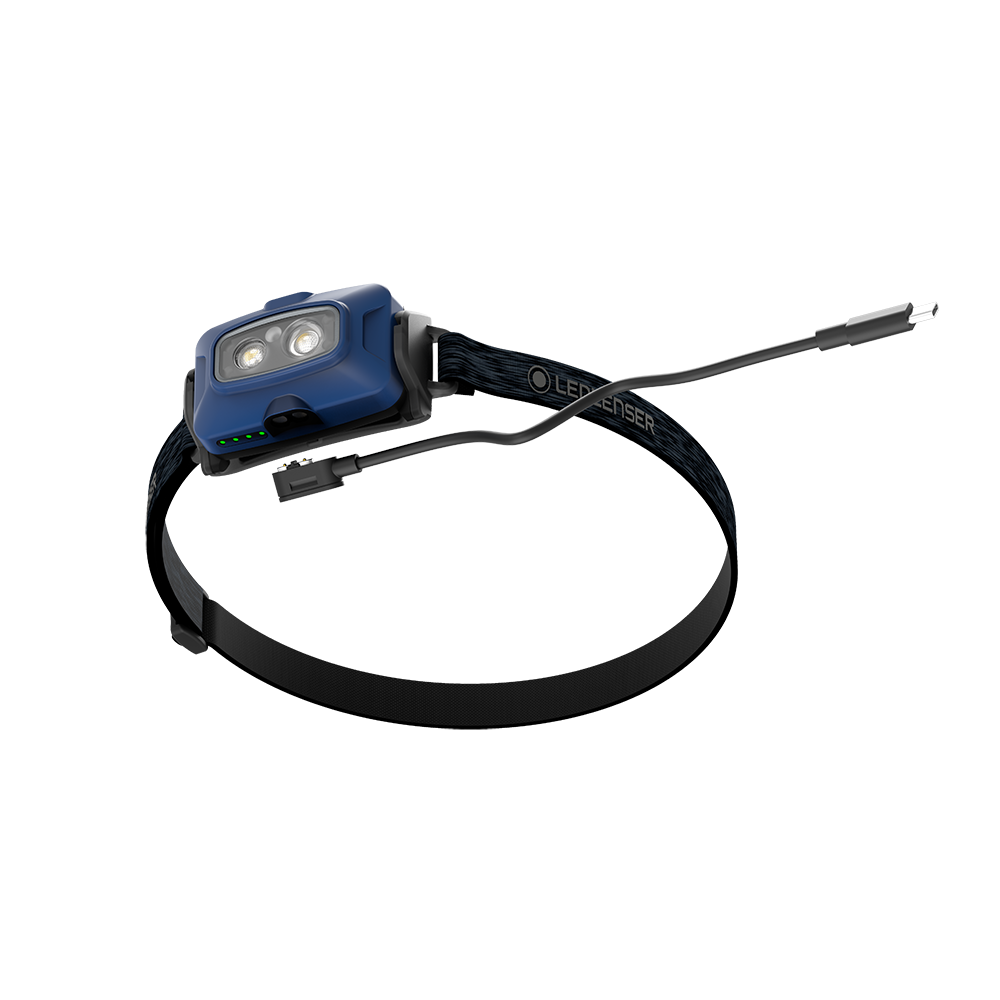 Ledlenser HF4R Core Rechargable LED Head Torch (Blue)