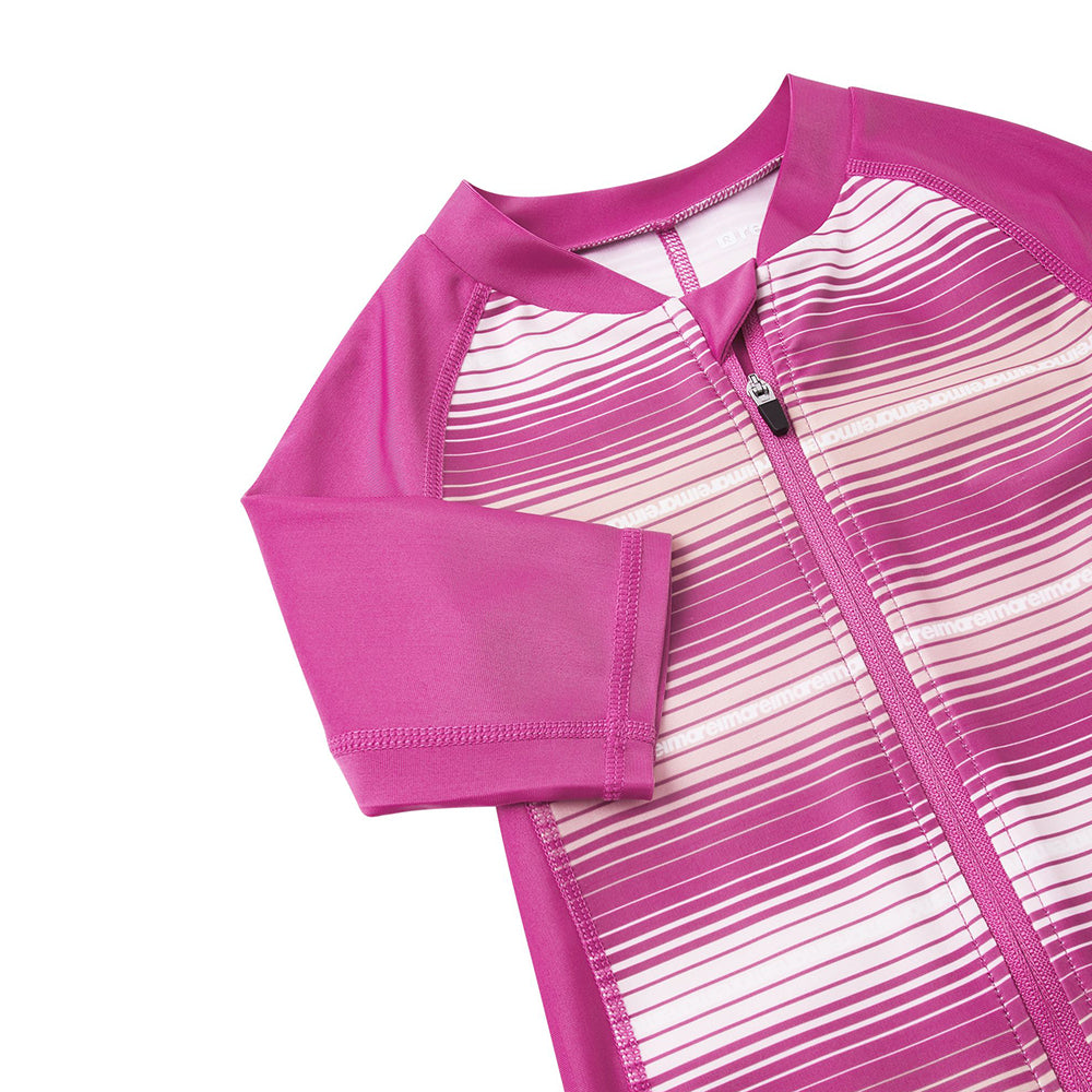 Reima Kids' Vesihiisi UV Swim Suit (Pink Stripe)
