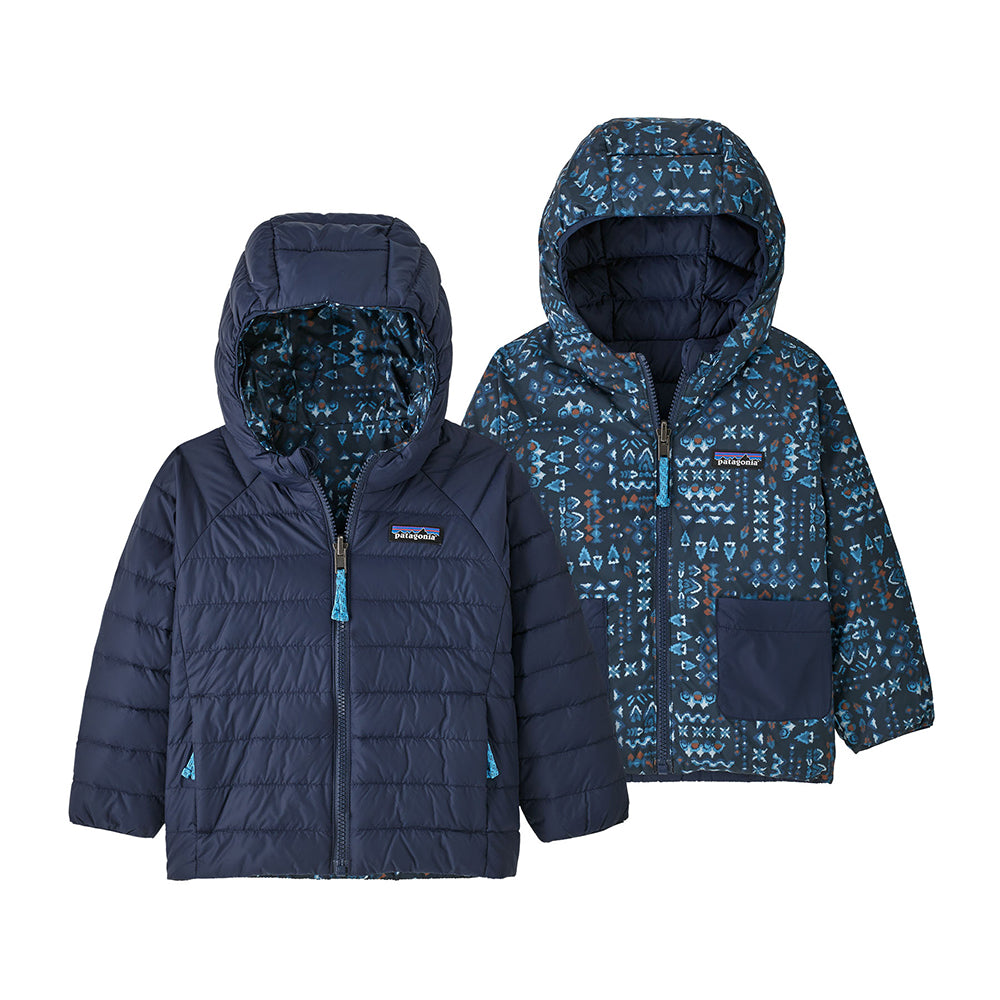 Patagonia baby reversible down sweater hoody online