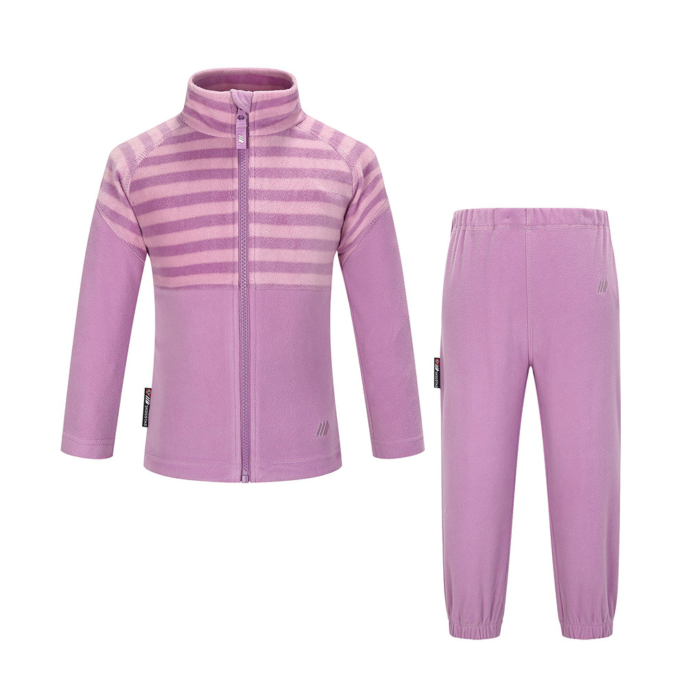 Skogstad Kids' Fongen Fleece Set (Lavender)