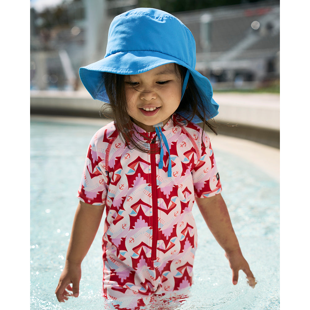 Reima Kids' Rantsu Sun Hat (Cool Blue)