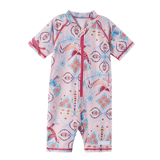 Reima Atlantti Baby UV Swim Suit in pink