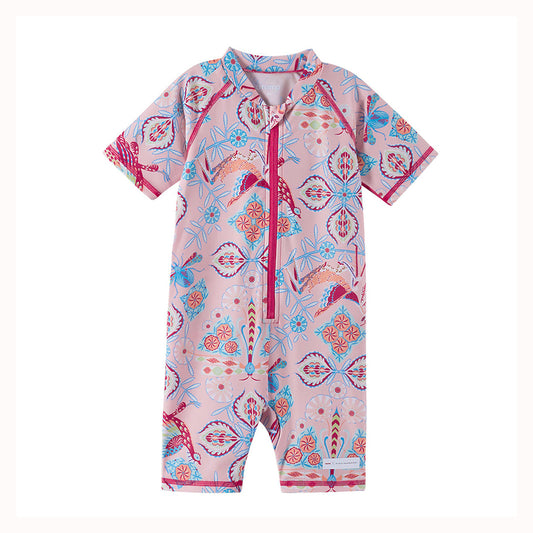 Reima Atlantti Baby UV Swim Suit (Pink Pattern)