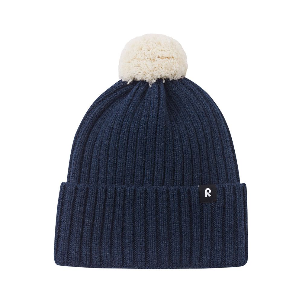 Reima Kids Topsu Beanie in navy blue