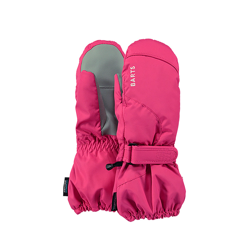 Barts Kids Tec Ski Mittens in pink