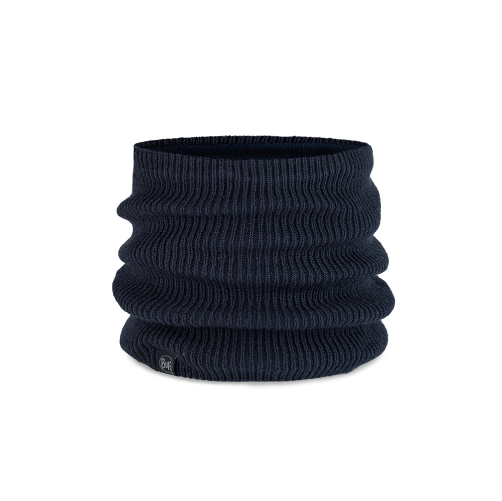Buff Junior Knitted & Polar Neck Warmer (Night Blue)
