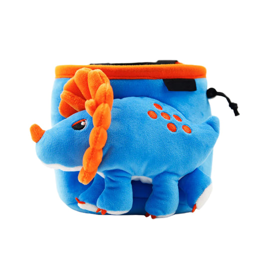 YY triceratops chalk bag