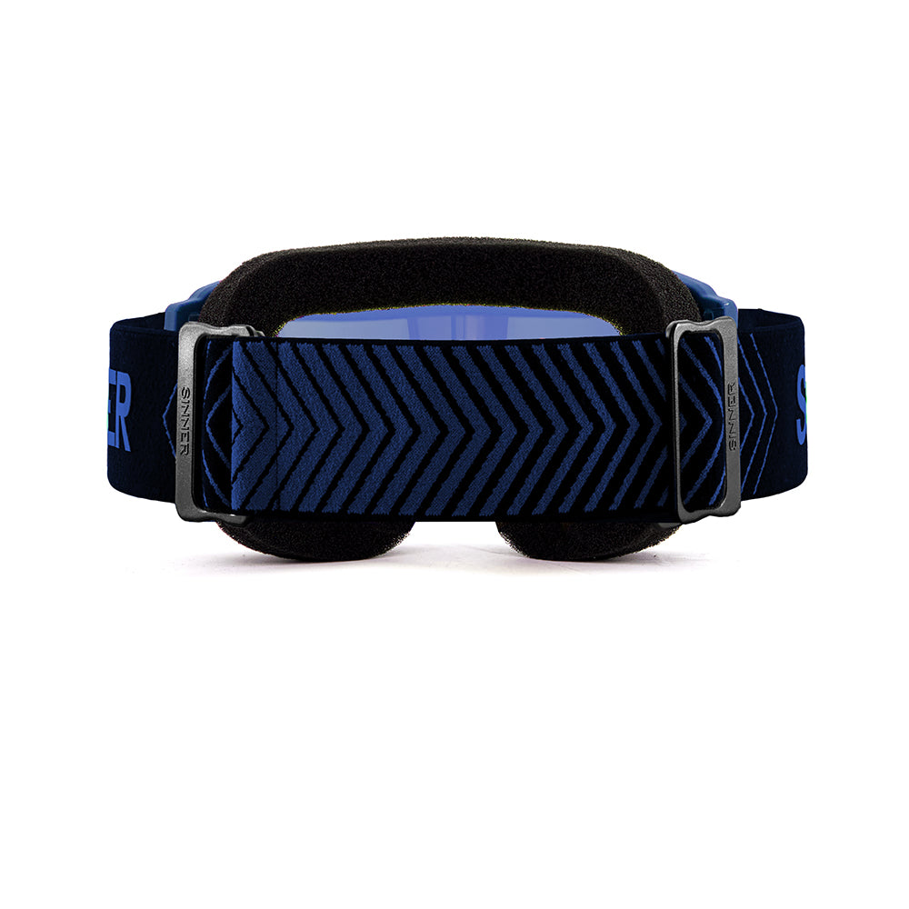 Sinner Duck Mountain Kids Ski Goggles 4 - 8 yrs (Blue)