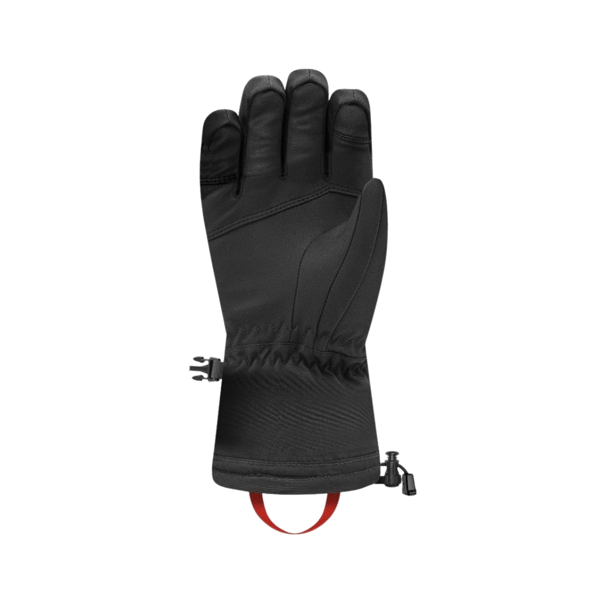 Racer Venom Kids Ski Gloves (Black Red)
