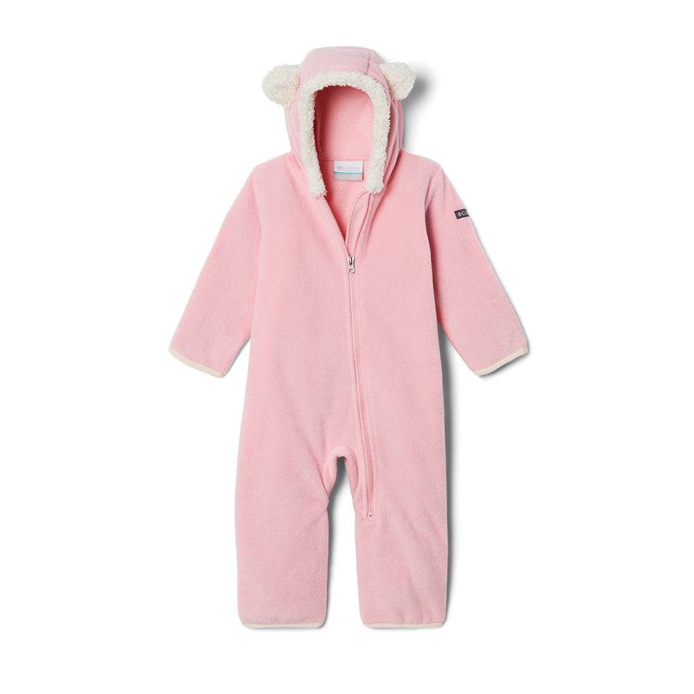 Columbia Tiny Bear Baby Fleece Bunting (Pink Orchid) Little Adventure