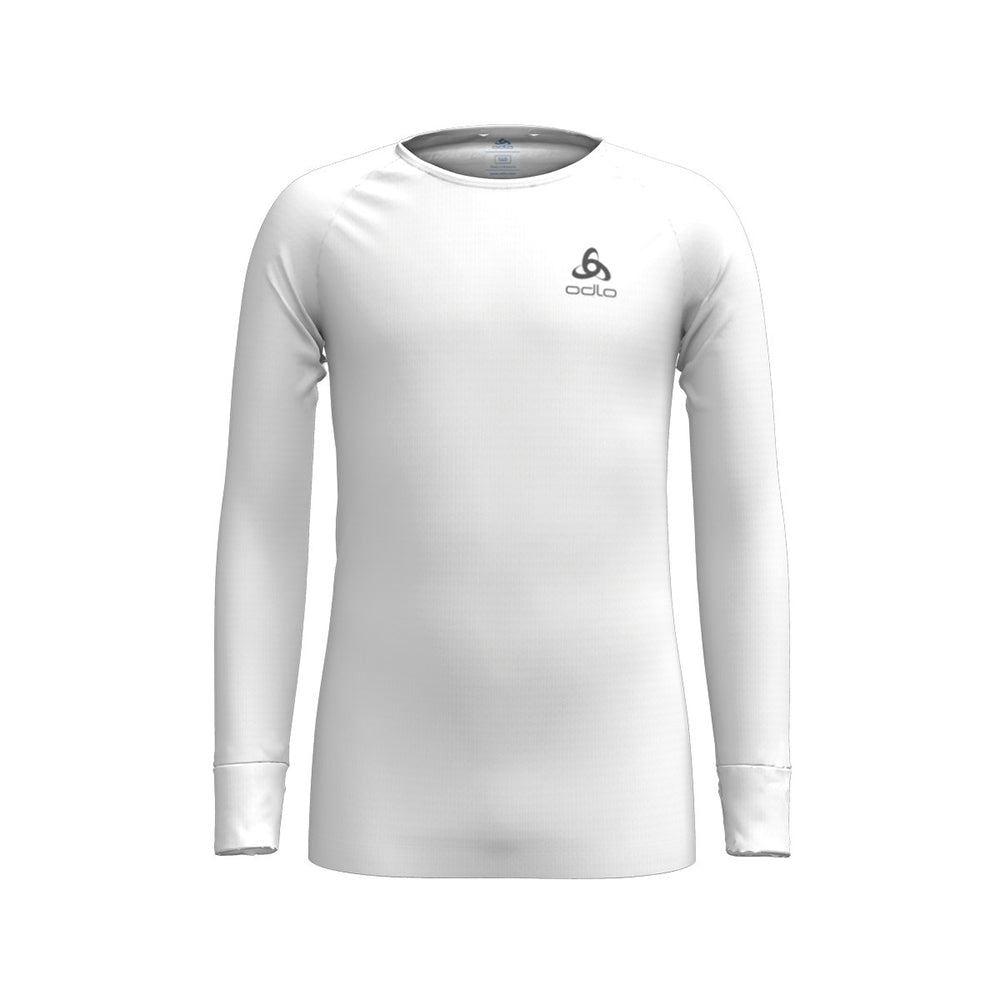 Odlo Kids Warm Crew Thermal Top in white