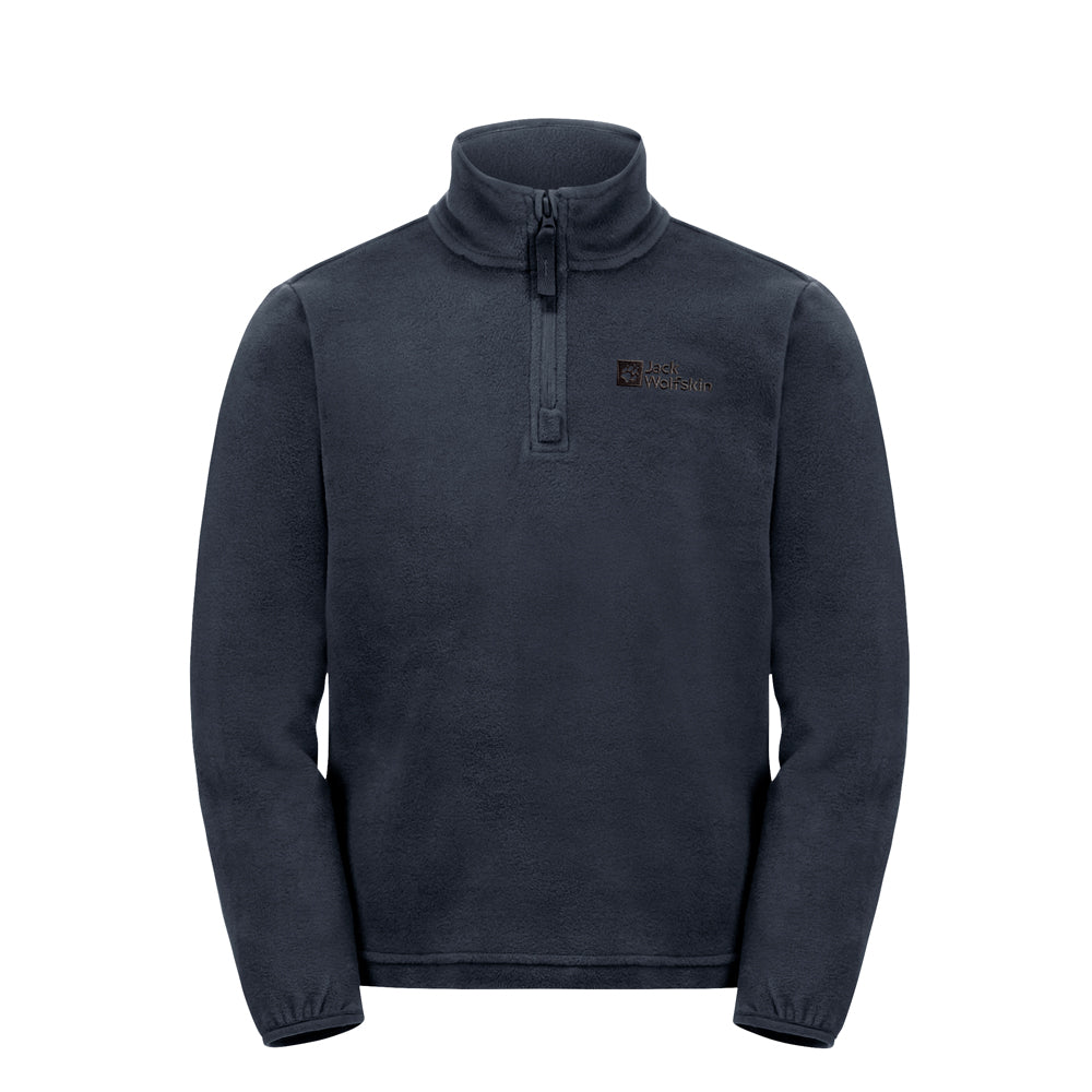 Jack Wolfskin Kids Taunus Halfzip Fleece Jumper (Night Blue)