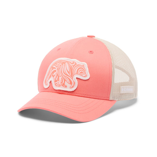 Columbia Kids Snap Back Cap (Hot Coral)