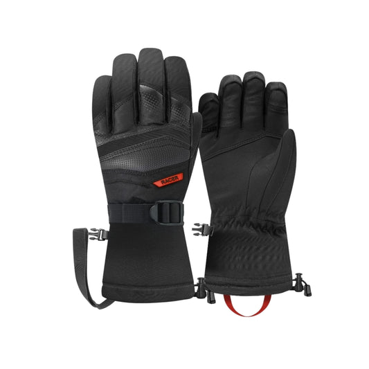 Racer Giga Kids Gore-Tex Ski Gloves (Black)