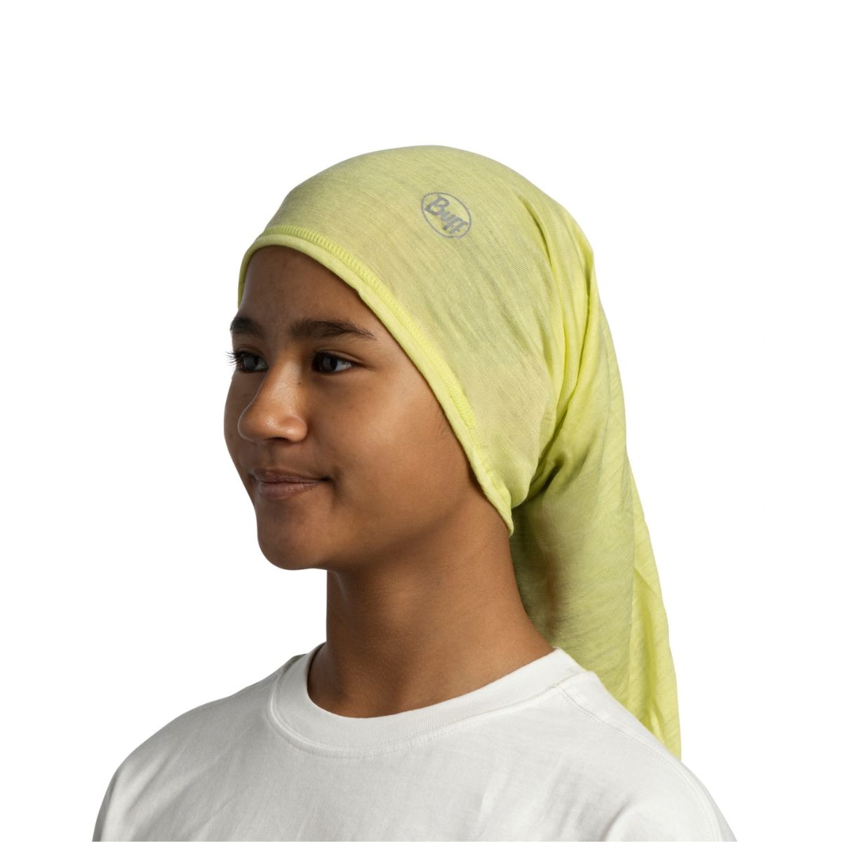 Buff Junior Merino Wool Neck Warmer (Lime)