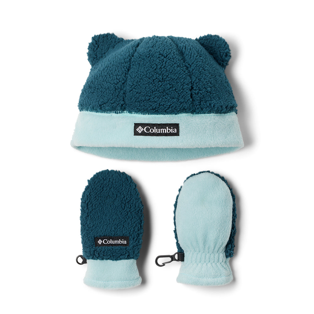 Columbia Todder Rugged Ridge™ Beanie and Mitten in blue