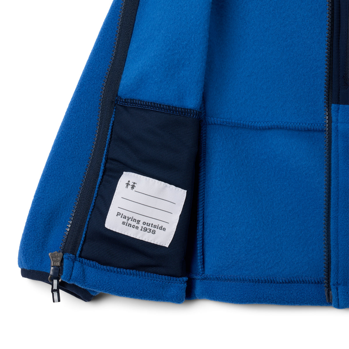 Columbia Toddler Fast Trek Fleece Jacket (Mountain Blue)