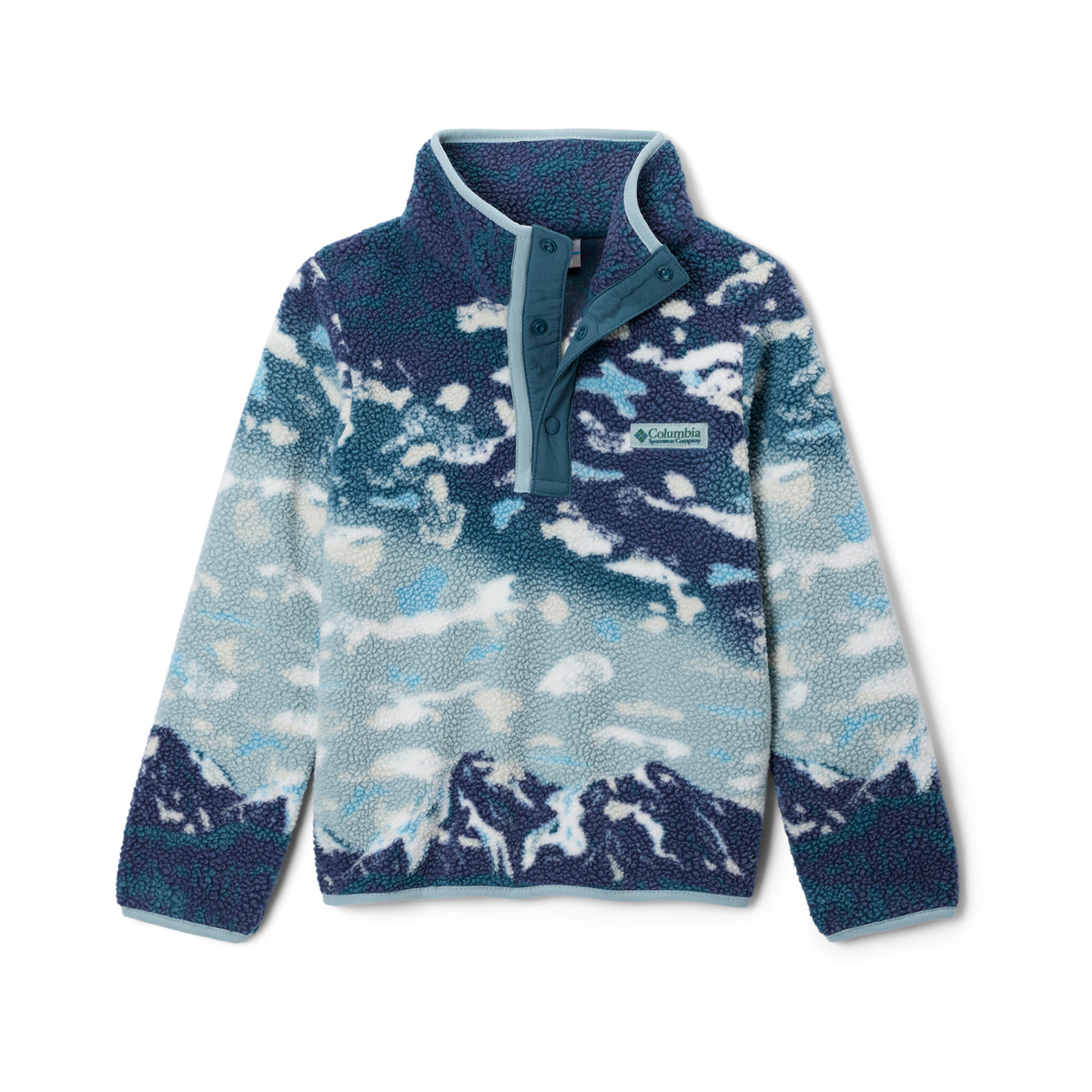 Columbia Kids Helvetia Fleece Jumper (Crushed Blue)