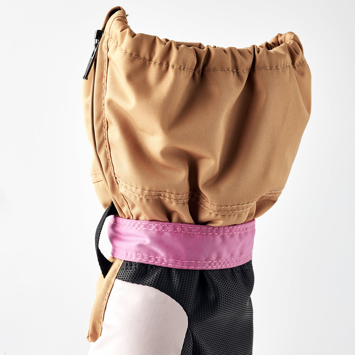 Hestra Baby Zip Mittens (Gold Pink)