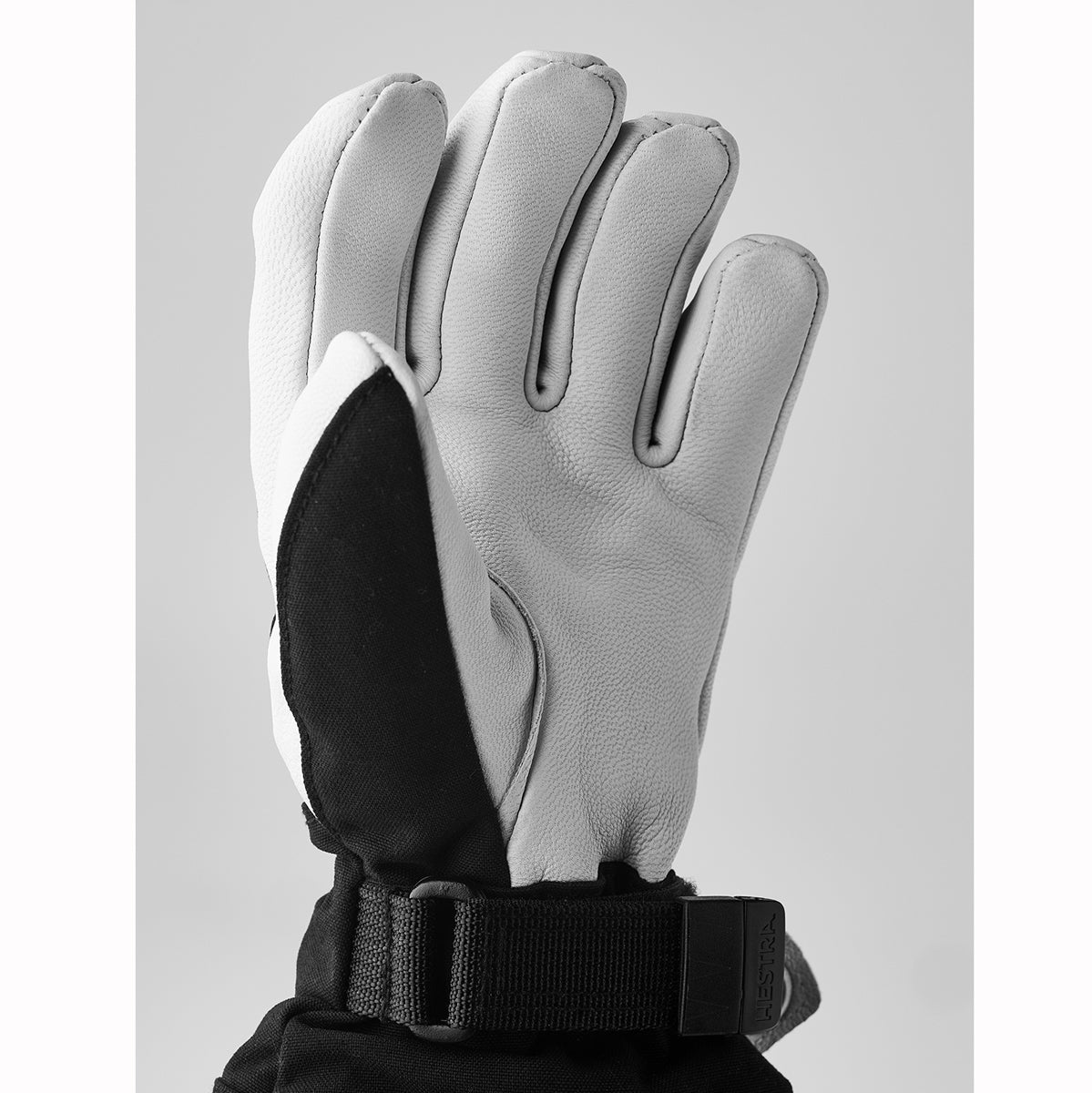 Hestra Kids Army Leather Heli Ski Jr Glove (Black)