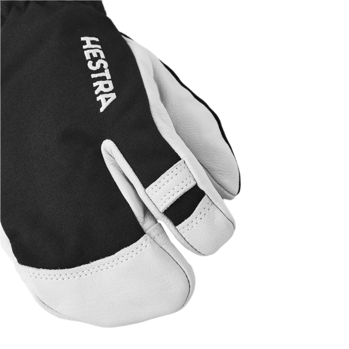 Hestra Kids 3-Fingered Heli Ski Gloves - Black - 1