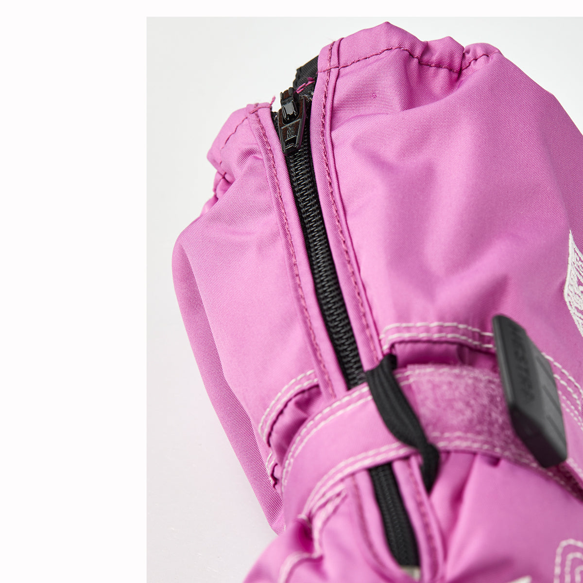 Hestra Baby Zip Long Primaloft Mittens (Pink)