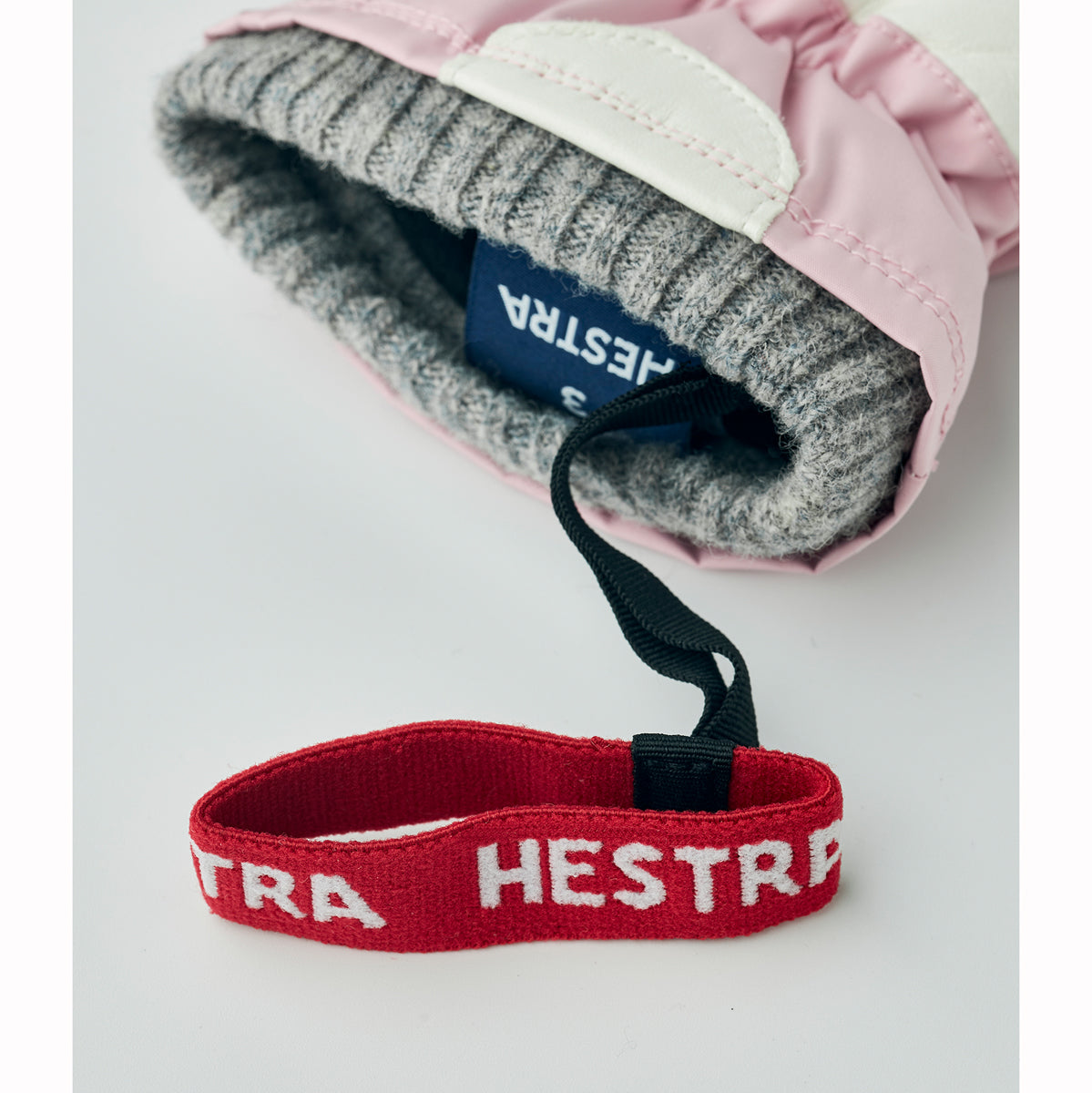 My First Hestra Baby Mittens (Pink)
