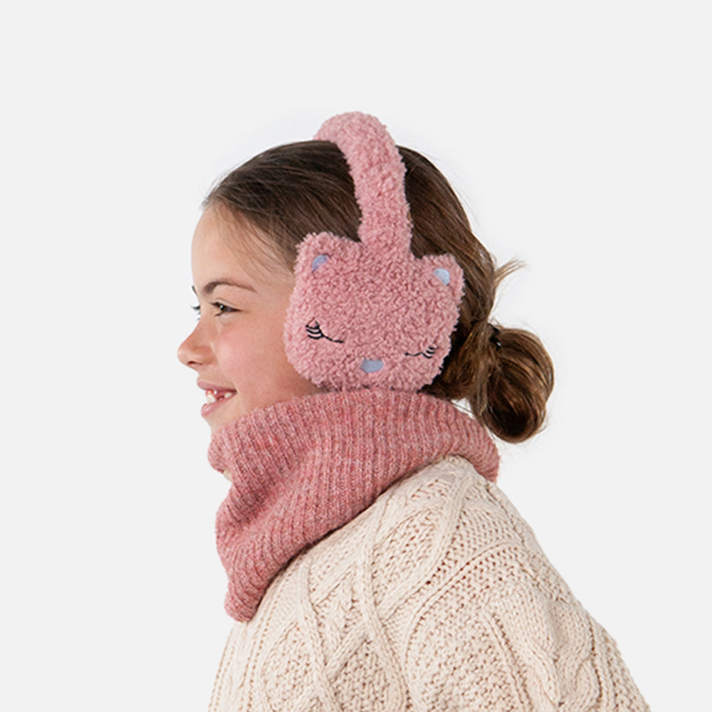 Barts Girls Teddy Earmuffs (Pink)