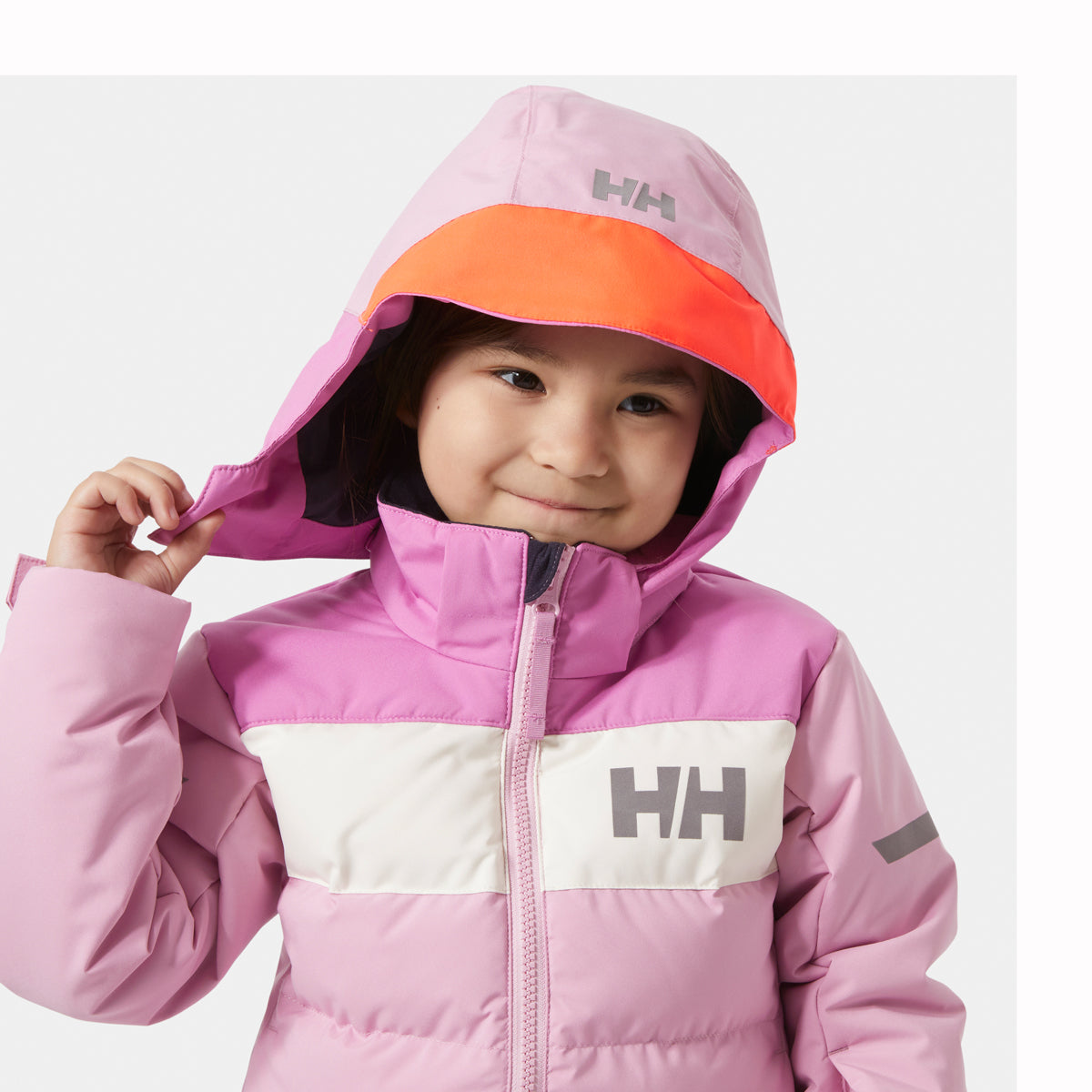 Helly Hansen Kids Vertical Insulated Ski Jacket (Pink)