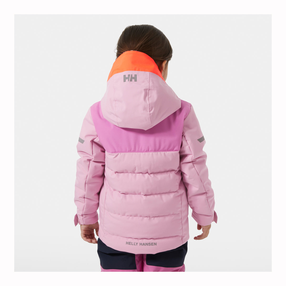 Helly Hansen Kids Vertical Insulated Ski Jacket (Pink)