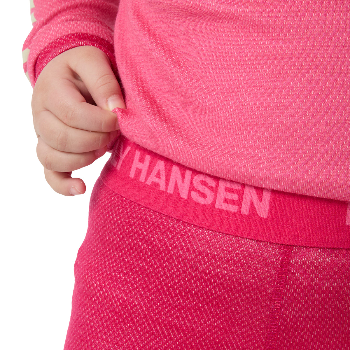 Helly Hansen Kids Lifa Merino Midweight Thermals (Hot Pink)