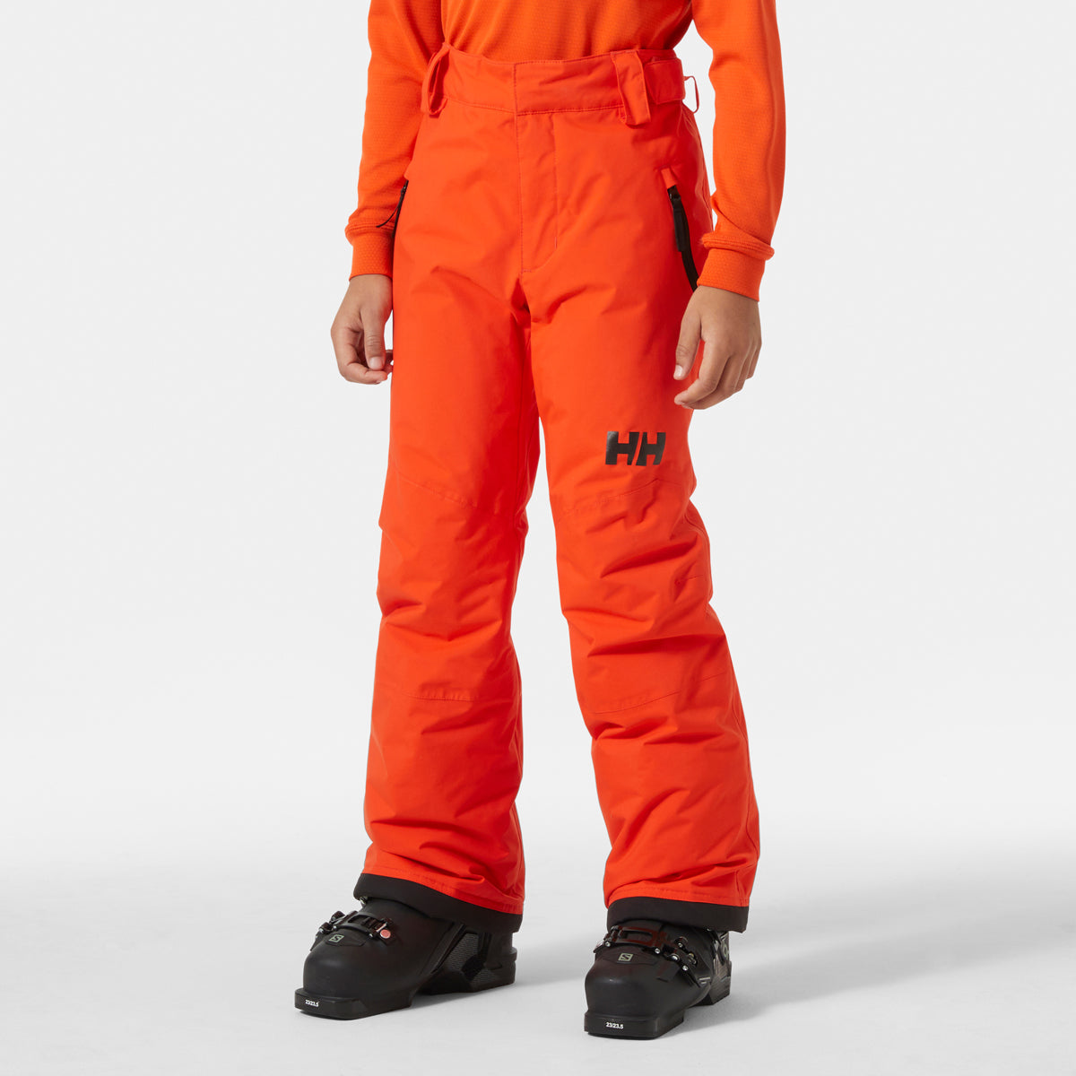 Helly Hansen Junior Legendary Ski Pants (Neon Orange)