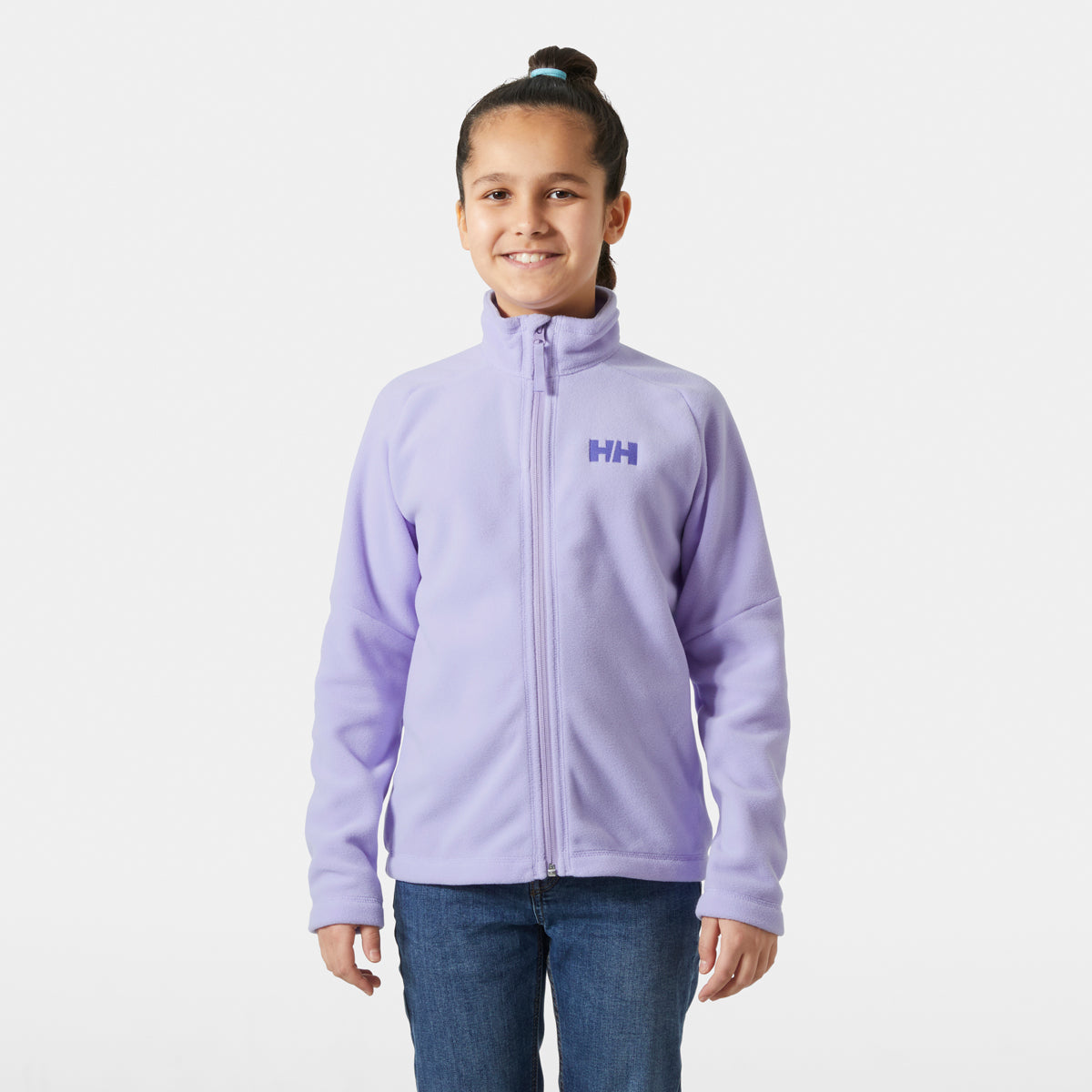 Helly Hansen Junior Daybreaker Fleece Jacket (Bright Lavender)