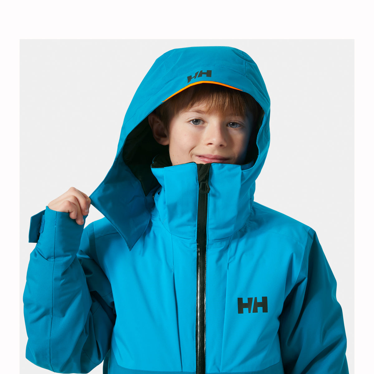 Helly Hansen Junior Alpha Ski Jacket (Cerulean Blue)