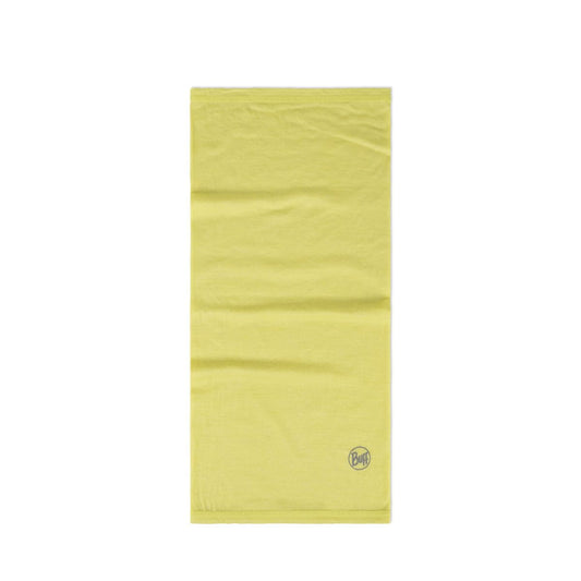 Buff kids neck warmer in lime yellow