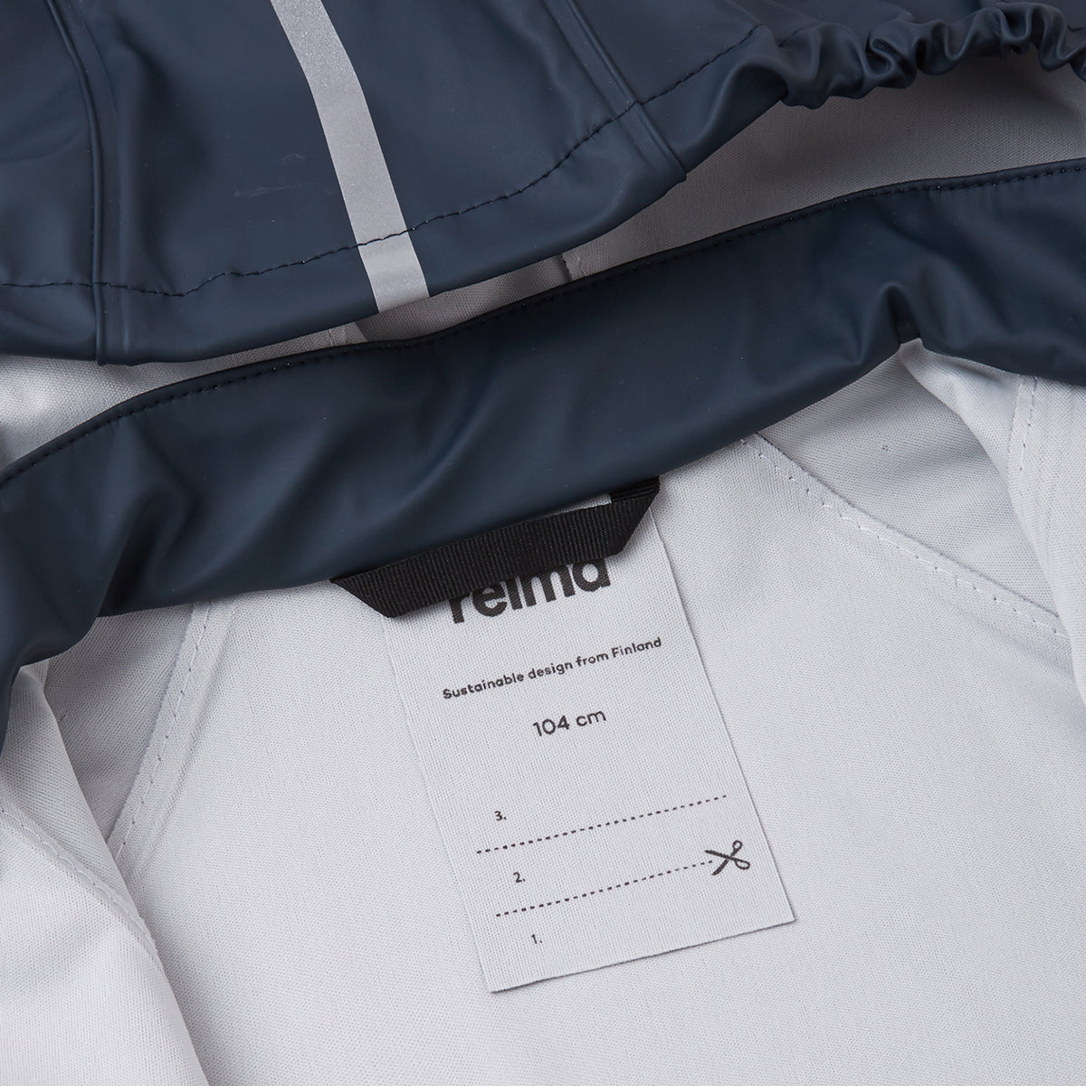 Reima Lampi Kids Waterproof Jacket (Navy)