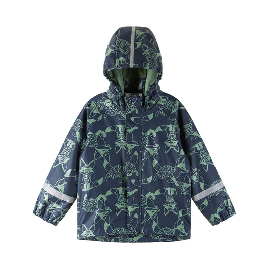 Reima Koski Kids Fleece Lined Waterproof Jacket (Navy)