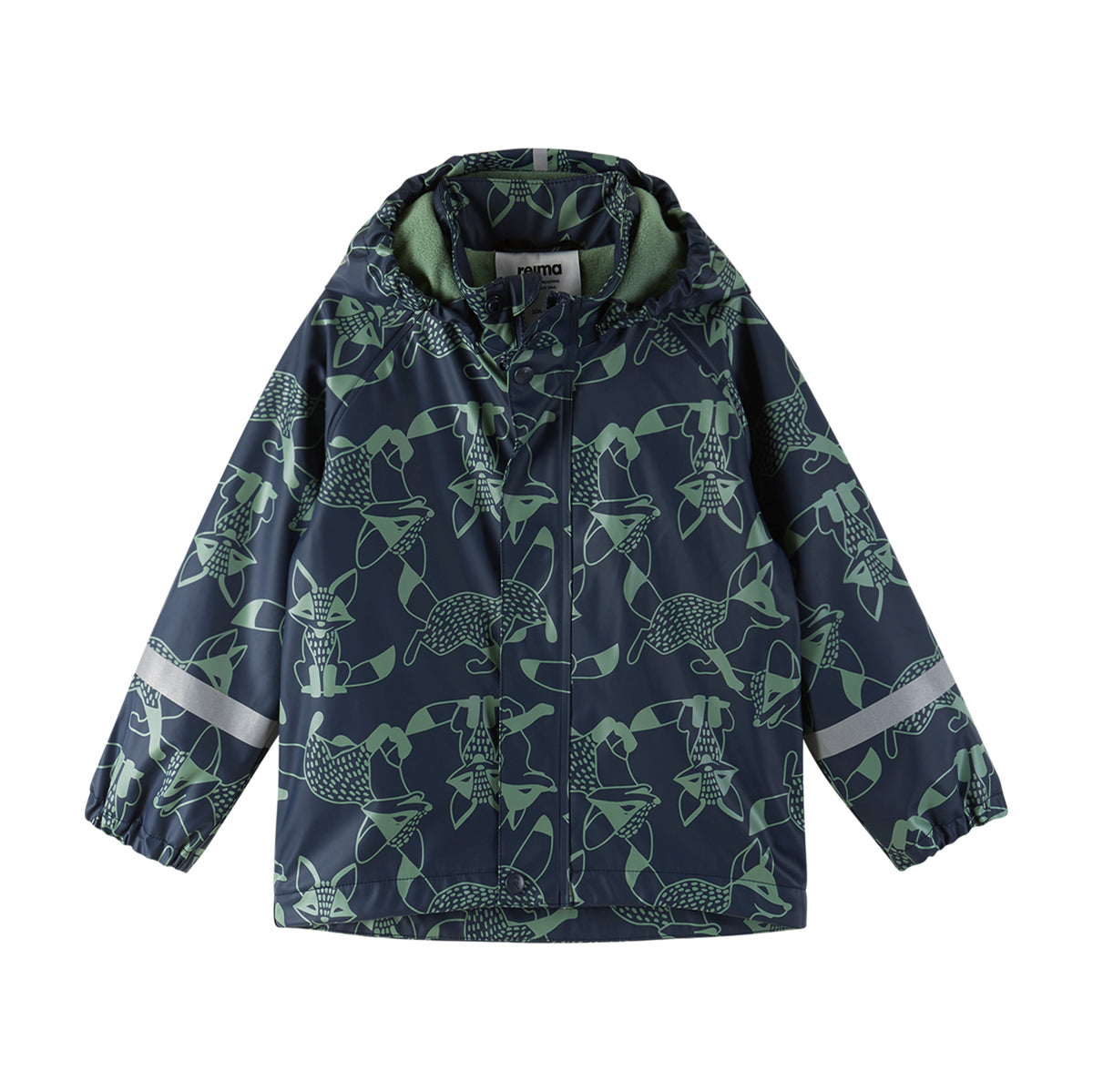 Reima Koski Kids Fleece Lined Waterproof Jacket (Navy)