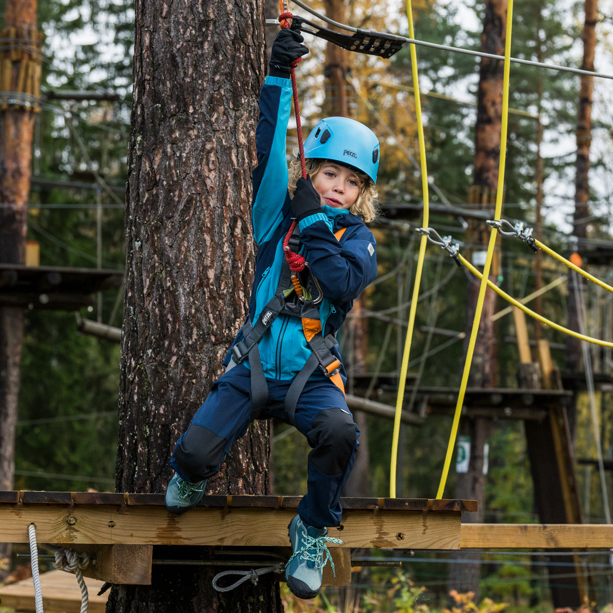 Reima Kids Vaeltaa Softshell Trousers (Navy)