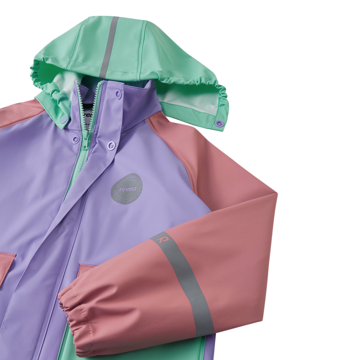 Reima Suihku Kids Raincoat (Blooming Lilac)