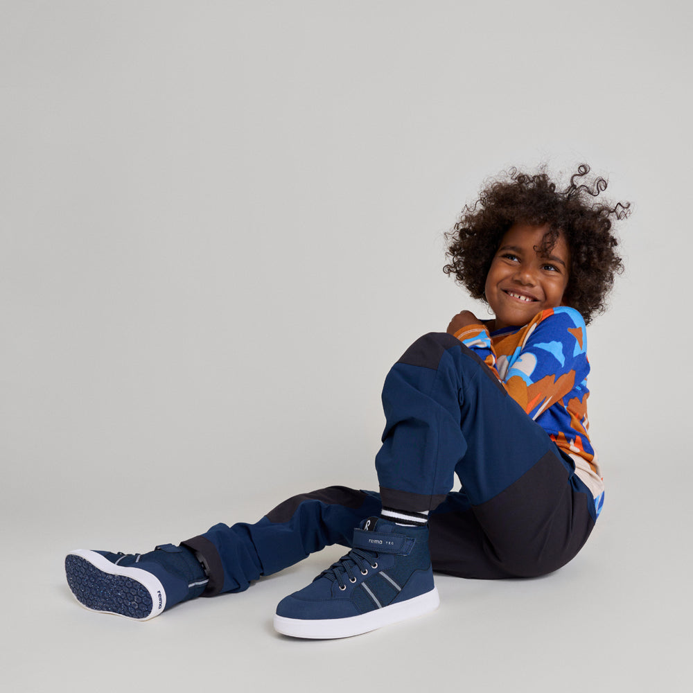 Reima Kids Vaeltaa Softshell Trousers (Navy)